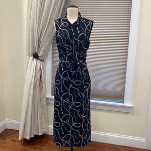 NWT Preview Equestrian Print 2 Piece Skirt Set
